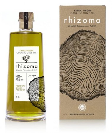 Rhizoma Økologisk Extra Virgin olivenolje  500 ml