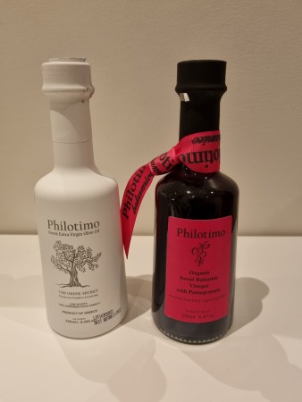 Gavepakke Philotimo olivenolje & Balsamico m/granateple